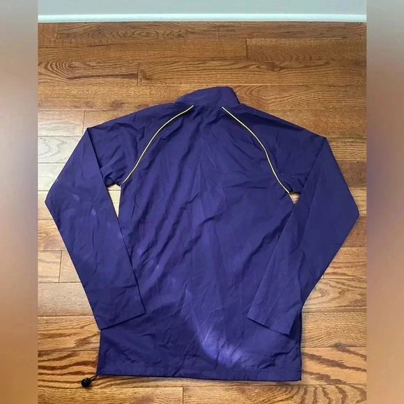 NWT!! RUSSELL- LSU Tigers Men's Windbreaker 1/4 Zip Jacket Sz M - Picture 2 of 8